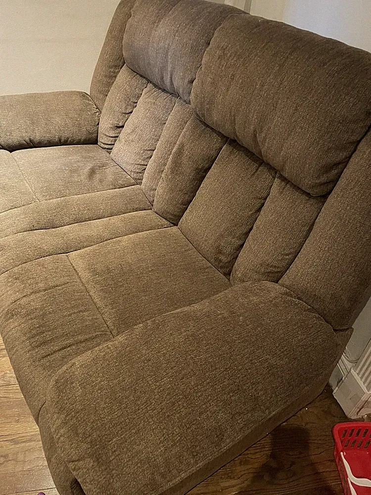 double recliner loveseat