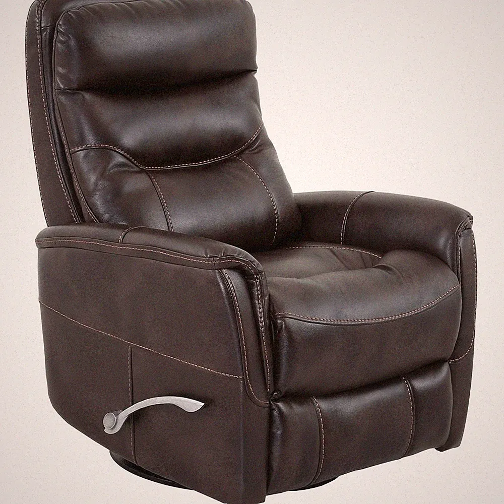 Gemini - Truffle Swivel Glider Recliner
